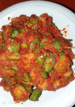 Foto resep Pete udang balado