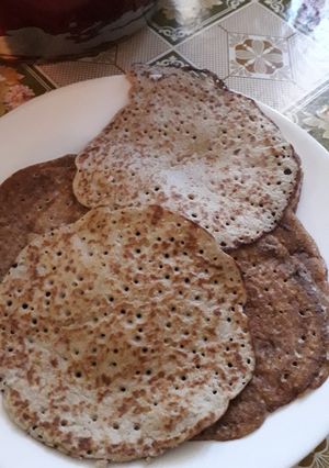 Una foto de Panqueques sin gluten y sin lactosa