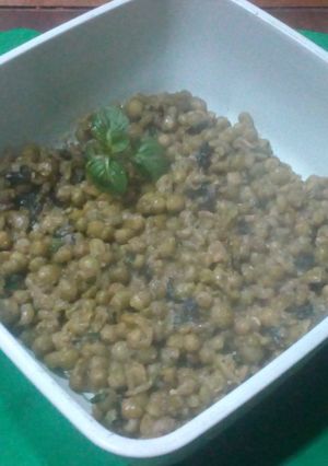 Una foto de Guisantes a la menta