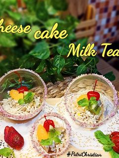 Foto resep Cheese cake Milk Tea