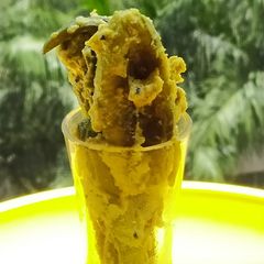 A picture of Malai Posto Patol or Malai Poppyseeds Pointed Gourd.