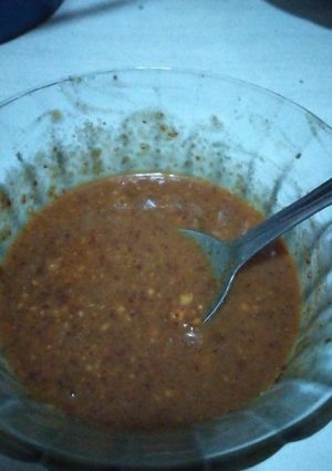 Foto resep Sambel Kacang #homemade