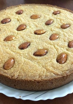A picture of Basboosa - Rava Cake.