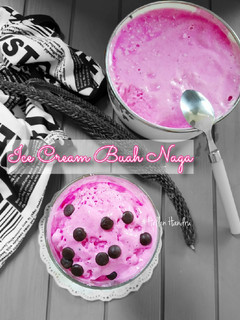 Foto resep Ice Cream Buah Naga