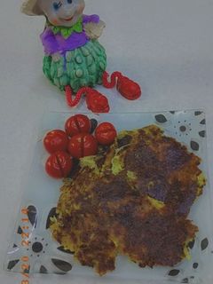 عکسی از دستور کوکو لوبیا سبز