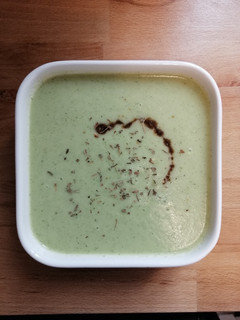 Una foto de Sopa de melón