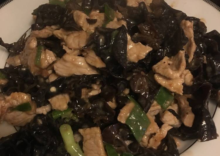 Simple Way to Make Favorite Stir fry Ear mushroom (overnight, c 15min) keto