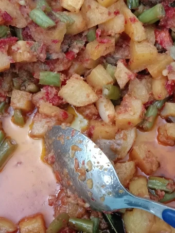 Langkah Gampang Menyiapkan Resep Sambel goreng kentang ati buncis basah yang Sempurna Anti Ribet, Menggugah Selera