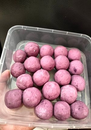Foto resep Bola Ubi Ungu