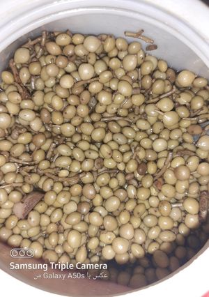 عکسی از دستور ترشی بنه
