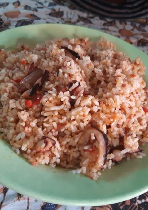 Foto resep Nasi goreng gurita