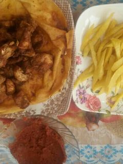 صورة لوصفة شيش طاووق مشوي