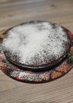 A picture of Chocolate Cake with Zucchini.