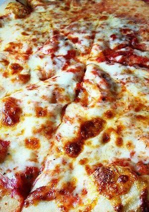 Una foto de Pizza
