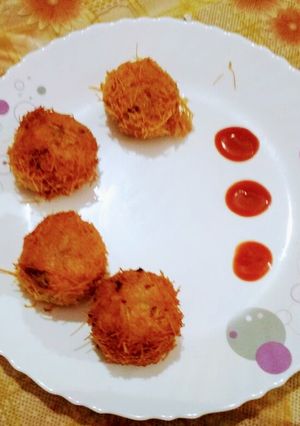 A picture of Vermicelli balls.