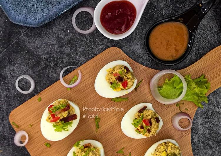 Tuna Deviled eggs