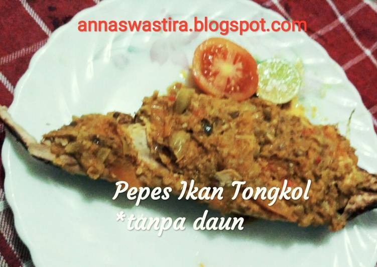 Pepes Tongkol (*praktis-tanpa daun)