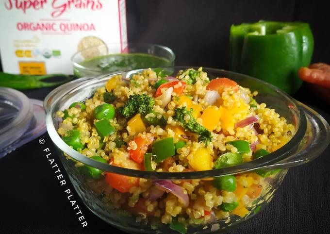 Easiest Way to Make Delicious Vegetable Quinoa
