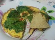 Una foto de tortilla de huevo