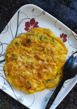 A picture of Mix veg omelette.