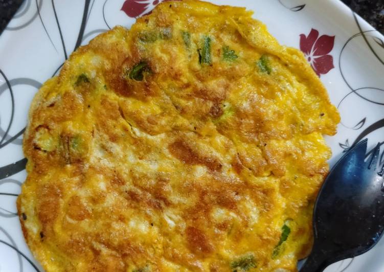 Recipe of Tasty Mix veg omelette