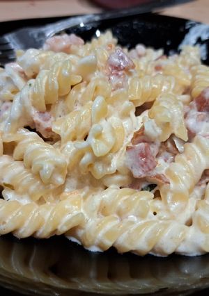 Könnyű sajtos-császáros tészta recept fotója