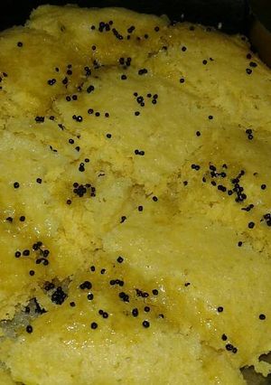 खमण ढोकला (Khaman dhokla recipe in hindi) रेसिपी मुख्य फोटो