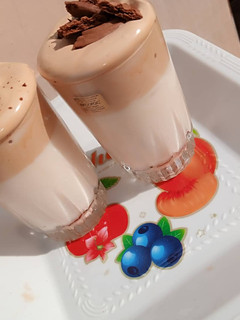 A picture of Dalgona coffee.