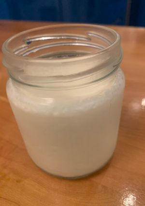 Una foto de Yogurt Casero de vainilla