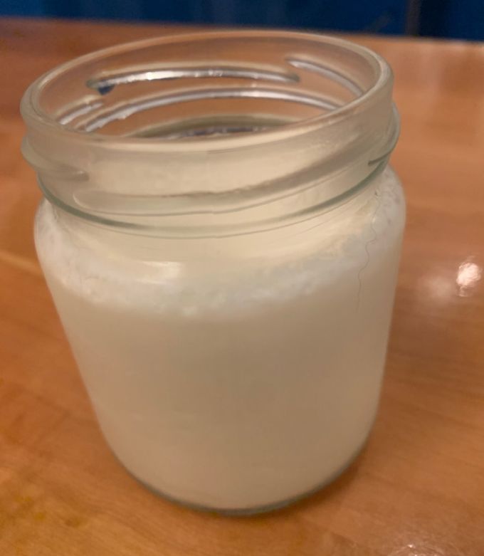 Una foto de Yogurt Casero de vainilla