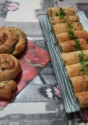 صورة لوصفة بوراك تركي بشكلين