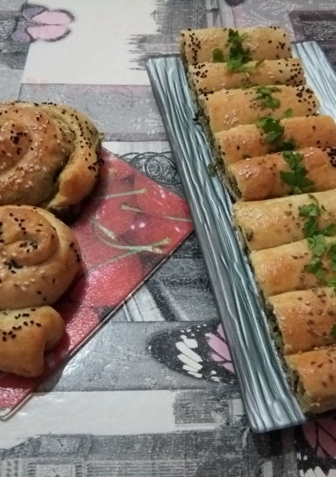 صورة لوصفة بوراك تركي بشكلين