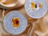 Chia Seeds Pudding with Apricot Compote