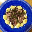 Chipirones con patatas baby