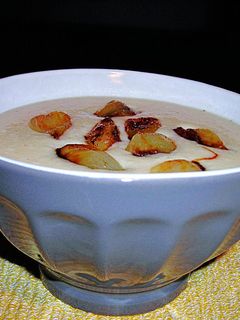 Una foto de Crema de colinabo