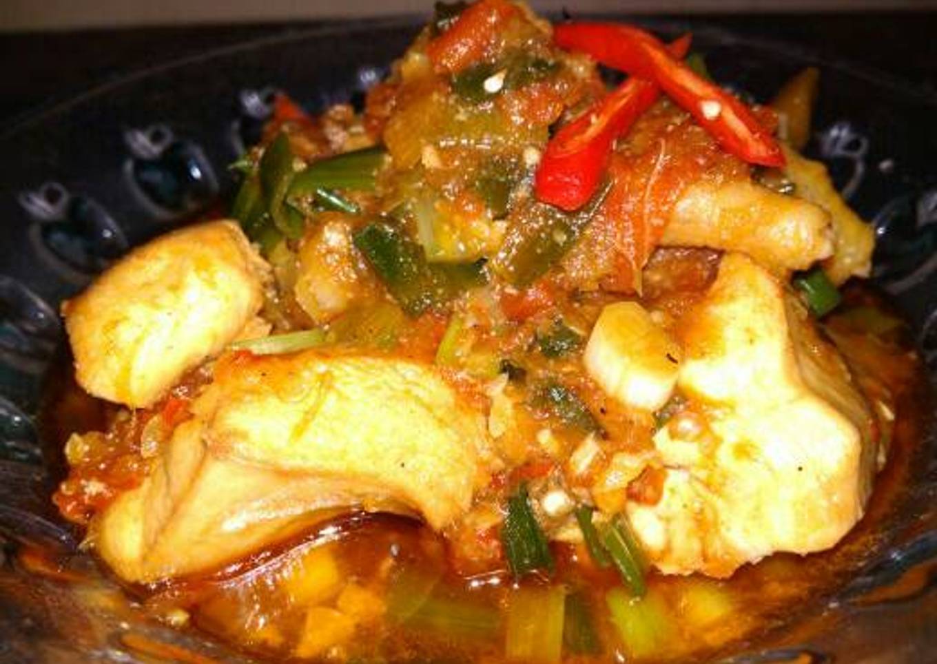 Ayam Balado Kuah