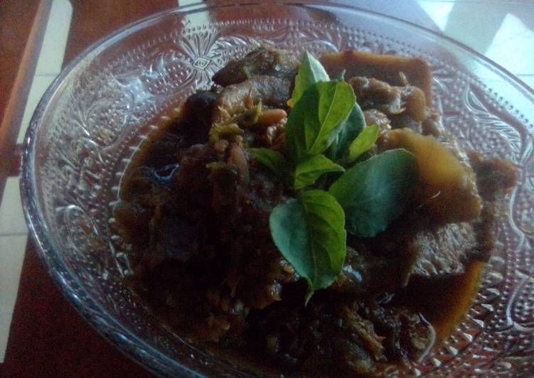 Resep Sambel Terong Tahu | Langkah Membuat Sambel Terong Tahu Yang Enak Banget