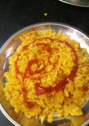 A picture of Potato poha.