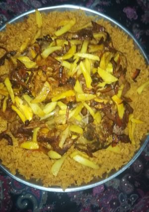 صورة لوصفة كبسه لحم 🍖