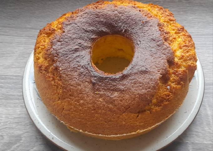 Receita de Bolo de Laranja na Airfryer