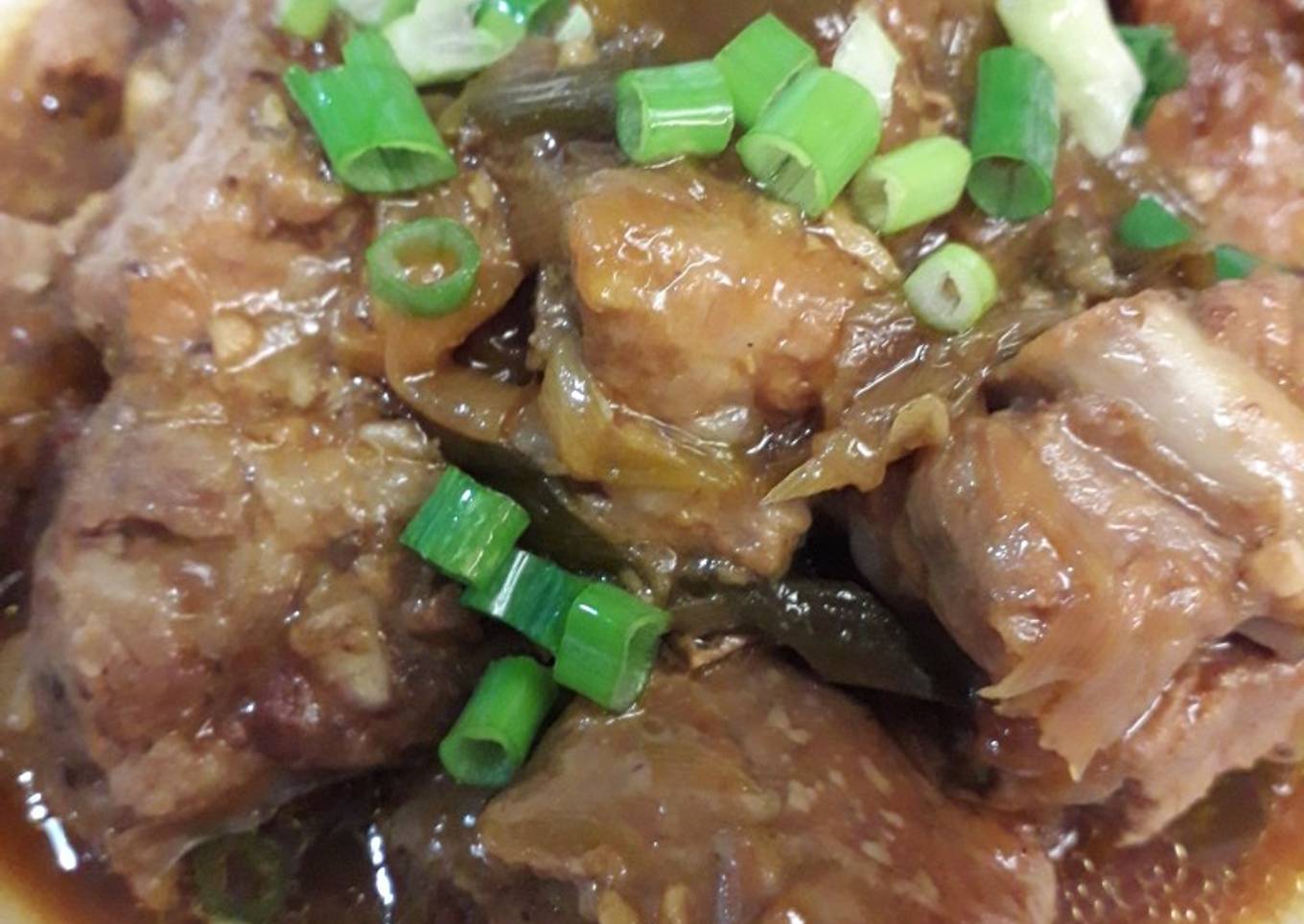 Daging babi masak kecap