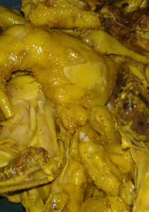Foto resep Ayam ungkep kuning(bumbu ayam goreng)