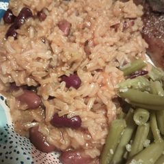 A picture of Rice with Beans.