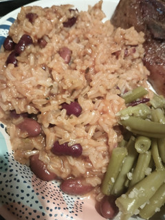 A picture of Rice with Beans.