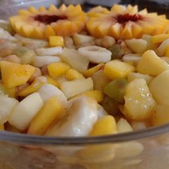 A picture of Ramadan Special Mix fruits with Chana Chaat.
