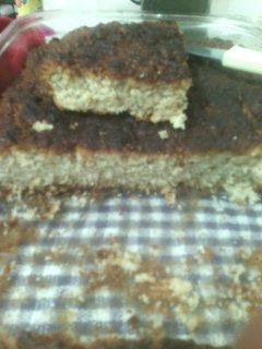 Una foto de Torta de bananas sin huevos