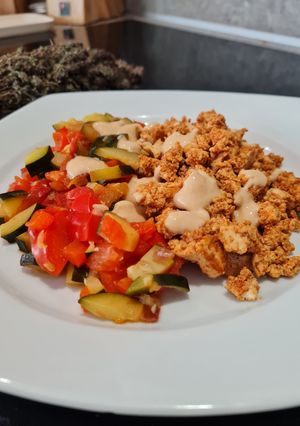 Une photo de Tofu brouillé au miso