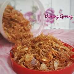 A picture of Bawang Goreng Renyah Awet Kriuk.