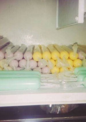 Foto resep Es mambo susu pop ice