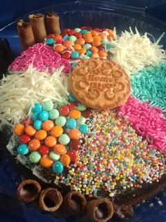 Foto resep Brownies Pizza